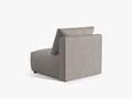 Modul pentru canapea, 1 loc, Chris-259, Micadoni Home, 100x85x80 cm, tesatura structurata chenille, natural
