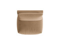 Modul pentru canapea, 1 loc, Chris-184, Micadoni Home, 105x100x80 cm, catifea, bej sand