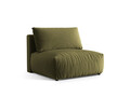 Modul pentru canapea, 1 loc, Chris-184, Micadoni Home, 105x100x80 cm, catifea, verde deschis