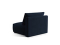 Modul pentru canapea, 1 loc, Chris-184, Micadoni Home, 105x100x80 cm, catifea, albastru regal