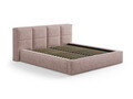Tablie de pat 160 cm, Micadoni Home, Darren-201, tesatura structurata chenille, roz melange