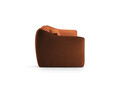 Canapea 3 locuri, Hailey, Micadoni Home, 206x102x79 cm, tesatura boucle, caramiziu
