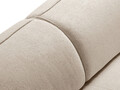 Coltar dreapta 5 locuri, Hailey, Micadoni Home, 292x138x79 cm, tesatura boucle, bej deschis