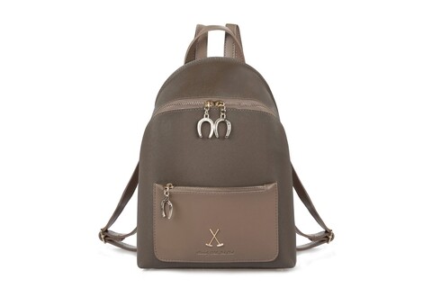 Rucsac Beverly Hills Polo Club, 707, piele ecologica, kaki