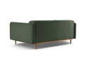 Canapea 2 locuri, Noomi-215, Micadoni Home, 162x94x75 cm, tesatura structurata chenille, verde moss