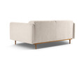 Canapea 3 locuri, Noomi-215, Micadoni Home, 196x94x75 cm, tesatura structurata chenille, bej