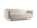 Canapea 3 locuri, Noomi-215, Micadoni Home, 196x94x75 cm, tesatura structurata chenille, bej