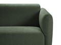 Canapea 3 locuri, Noomi-215, Micadoni Home, 196x94x75 cm, tesatura structurata chenille, verde moss