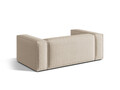 Canapea 2 locuri, Nuria-215, Micadoni Home, 170x110x72 cm, tesatura structurata chenille, bej