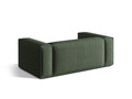 Canapea 2 locuri, Nuria-215, Micadoni Home, 170x110x72 cm, tesatura structurata chenille, verde moss