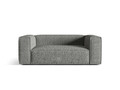 Canapea 2 locuri, Nuria-260, Micadoni Home, 170x110x72 cm, tesatura boucle, grafit