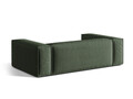 Canapea 3 locuri, Nuria-215, Micadoni Home, 210x110x72 cm, tesatura structurata chenille, verde moss