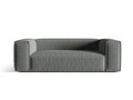 Canapea 3 locuri, Nuria-215, Micadoni Home, 210x110x72 cm, tesatura structurata chenille, gri