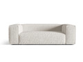 Canapea 3 locuri, Nuria-260, Micadoni Home, 210x110x72 cm, tesatura boucle, gri bej melange