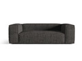 Canapea 3 locuri, Nuria-260, Micadoni Home, 210x110x72 cm, tesatura boucle, antracit
