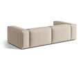 Canapea 4 locuri, Nuria-215, Micadoni Home, 250x110x72 cm, tesatura structurata chenille, bej