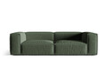 Canapea 4 locuri, Nuria-215, Micadoni Home, 250x110x72 cm, tesatura structurata chenille, verde moss