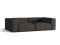 Canapea 4 locuri, Nuria-260, Micadoni Home, 250x110x72 cm, tesatura boucle, antracit