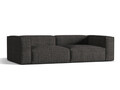 Canapea 5 locuri, Nuria-260, Micadoni Home, 290x110x72 cm, tesatura boucle, antracit