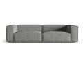 Canapea 5 locuri, Nuria-260, Micadoni Home, 290x110x72 cm, tesatura boucle, grafit