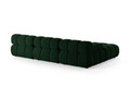 Canapea modulara 4 locuri, Bellis-51, Micadoni Home, 282x188x70 cm, catifea, verde bottle
