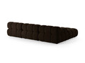 Canapea modulara 4 locuri, Bellis-51, Micadoni Home, 282x188x70 cm, catifea, maro inchis