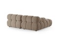 Coltar modular stanga 3 locuri, Bellis-51, Micadoni Home, 188x155x70 cm, catifea, cappuccino