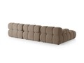 Coltar modular stanga 4 locuri, Bellis-51, Micadoni Home, 282x155x70 cm, catifea, cappuccino