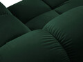 Coltar modular dreapta 4 locuri, Bellis-51, Micadoni Home, 282x155x70 cm, catifea, verde bottle