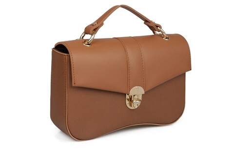 Geanta Beverly Hills Polo Club, 655, piele ecologica, maro