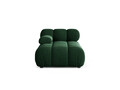 Sezlong living stanga 1 loc, Bellis-51, Micadoni Home, 155x94x70 cm, catifea, verde bottle