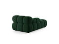 Sezlong living stanga 1 loc, Bellis-51, Micadoni Home, 155x94x70 cm, catifea, verde bottle