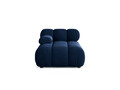 Sezlong living stanga 1 loc, Bellis-51, Micadoni Home, 155x94x70 cm, catifea, albastru regal