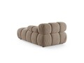 Sezlong living dreapta 1 loc, Bellis-51, Micadoni Home, 155x94x70 cm, catifea, cappuccino