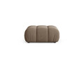 Taburet, Bellis-51, Micadoni Home, 94x94x43 cm, catifea, cappuccino