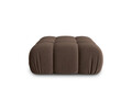 Taburet, Bellis-51, Micadoni Home, 94x94x43 cm, catifea, maro inchis