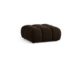 Taburet, Bellis-51, Micadoni Home, 94x94x43 cm, catifea, maro inchis