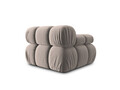 Modul stanga pentru canapea, 1 loc, Bellis-51, Micadoni Home, 94x94x70 cm, catifea, cappuccino