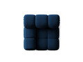 Modul stanga pentru canapea, 1 loc, Bellis-51, Micadoni Home, 94x94x70 cm, catifea, albastru regal