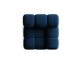 Modul dreapta pentru canapea, 1 loc, Bellis-51, Micadoni Home, 94x94x70 cm, catifea, albastru regal