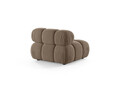Modul pentru canapea, 1 loc, Bellis-51, Micadoni Home, 94x94x70 cm, catifea, cappuccino