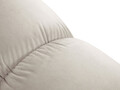 Modul pentru canapea, 1 loc, Bellis-51, Micadoni Home, 94x94x70 cm, catifea, bej inchis
