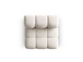 Modul pentru canapea, 1 loc, Bellis-51, Micadoni Home, 94x94x70 cm, catifea, bej inchis
