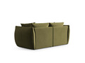 Canapea modulara 3 locuri, Chris-184, Micadoni Home, 220x100x80 cm, catifea, verde deschis