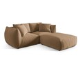 Coltar modular reversibil 4 locuri, Chris-184, Micadoni Home, 220x200x80 cm, catifea, bej sand
