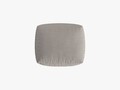 Taburet, Chris-259, Micadoni Home, 100x85x43 cm, tesatura structurata chenille, natural