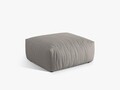 Taburet, Chris-259, Micadoni Home, 100x85x43 cm, tesatura structurata chenille, natural