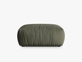 Taburet, Chris-259, Micadoni Home, 100x85x43 cm, tesatura structurata chenille, verde deschis