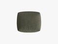 Taburet, Chris-259, Micadoni Home, 100x85x43 cm, tesatura structurata chenille, verde deschis