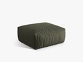 Taburet, Chris-259, Micadoni Home, 100x85x43 cm, tesatura structurata chenille, verde deschis